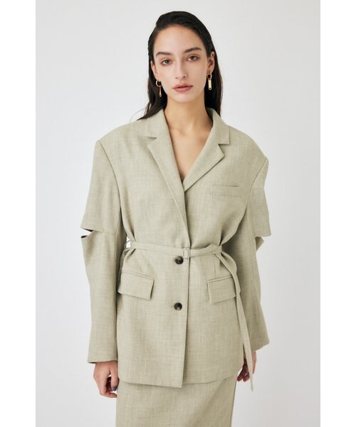 moussy CUT OUT ジャケット サイズ2 CUT OUT ジャケット｜マウジーの通販｜&mall（アンドモール