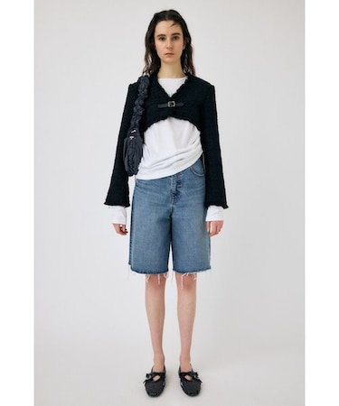 BELTED TWEED ボレロ
