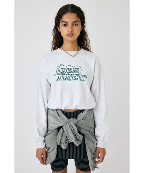 LETTERED EMBROIDERY プルオーバー