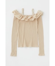 PUFF SHOULDER トップス