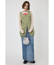 NYLON ZIP VEST ドレス