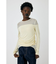 SHEER LAYERED LS トップス