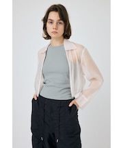 SHEER CROPPED ジャケット