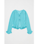 OPEN NECK SHEER カーディガン