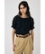 SHIRRING CROP トップス
