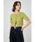 SHIRRING CROP トップス