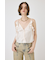FRILL STRAP SATIN キャミ