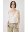 FRILL STRAP SATIN キャミ