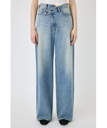 【ViVi・otonaMUSE掲載】CROSS WAIST WIDE STRAIGHT
