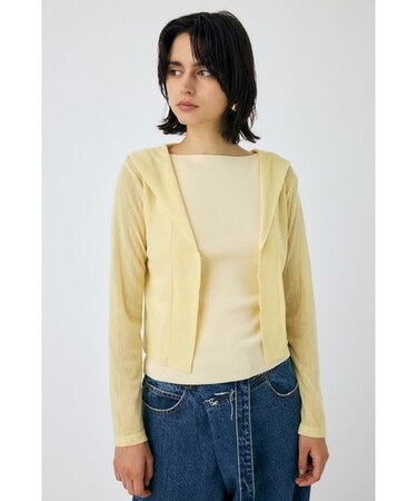 SHEER CUT フーディ