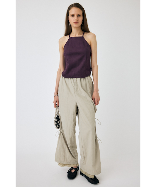 SIDE OPEN NYLON パンツ｜マウジーの通販｜&mall（アンドモール）三井