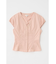 CAPSLEEVE BUTTON シャツ