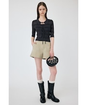 F／LEATHER ショーツ