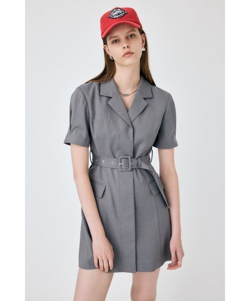 m*u様 moussy BELTED BLAZER ミニドレス BELTED BLAZER ミニドレス｜マウジーの通販｜&mall（アンド