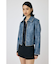 FAUX LEATHER MINIMAL ジャケット