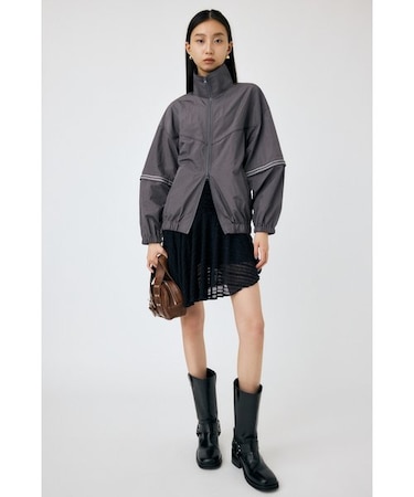 ASYMMETRIC HEM LACY スカート