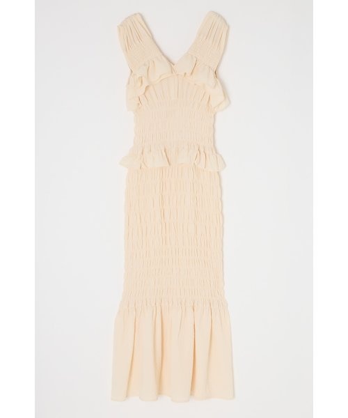 MOUSSY SHIRRING FRILL ドレス セール】SHIRRING FRILL ドレス（ワンピース）｜MOUSSY