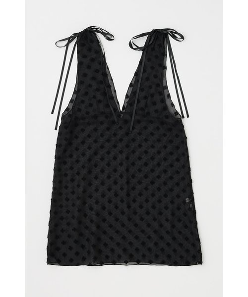 SHEER LAYERED SLIP ミニドレス　マウジー　花柄 MOUSSY（マウジー）の「SHEER LAYERED SLIP ミニドレス