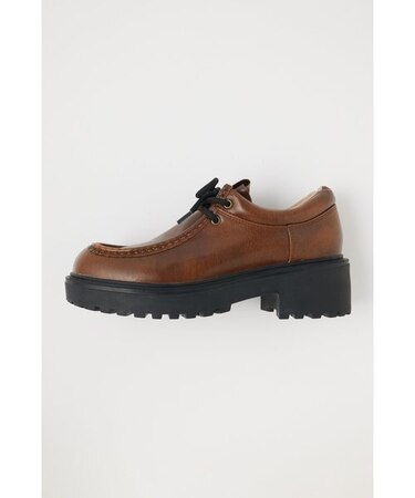 CHUNK SOLE レースアップシューズ｜マウジーの通販｜&mall（アンド 