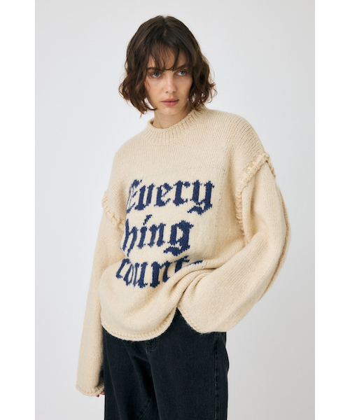 KNITTED WORDS セーター｜マウジーの通販｜&mall（アンドモール）三井