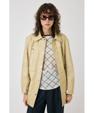 AGED F／LEATHER MIDDLE ジャケット