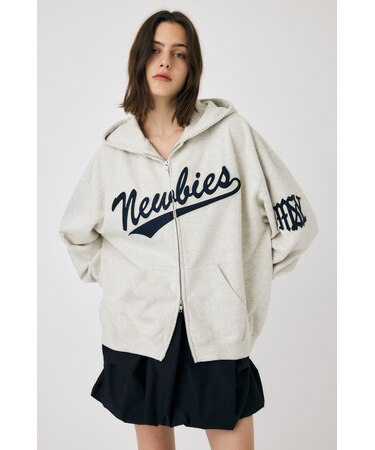 PATCHED OVERSIZED ジップパーカー｜マウジーの通販｜&mall（アンド 