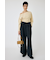 FOLD WAIST ワイドスラックス