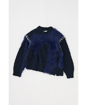 INTARSIA SLIT セーター