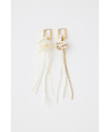 F/PEARL BIJOU HOOP イヤリング