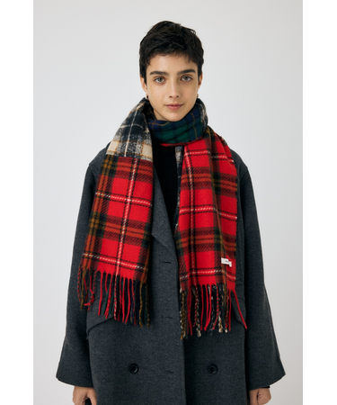 PLAID PATCHWORK スカーフ