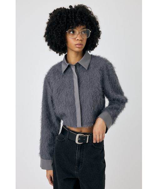 FRINGE CROPPED シャツ