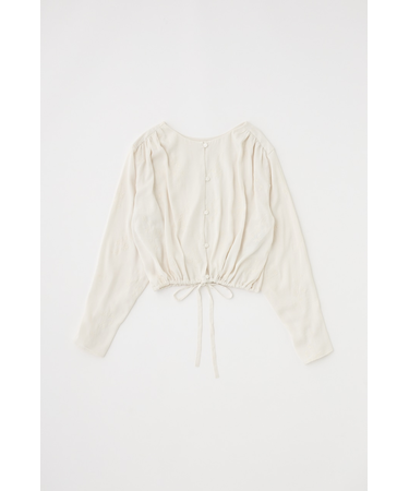 花柄刺繍ブラウス リサイクルポリエステル使用