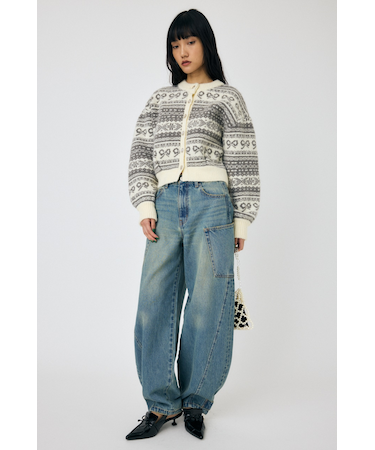 NARROWED HEM コクーンストレート