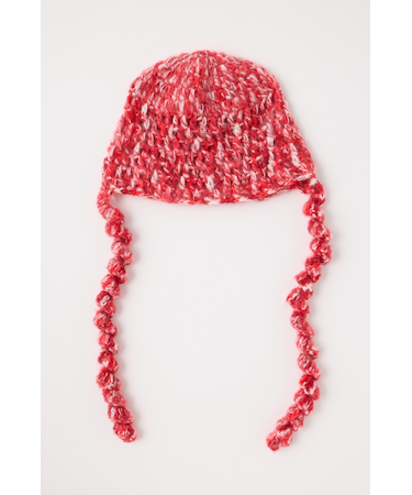 FLUFFY CROCHET HEAD キャップ