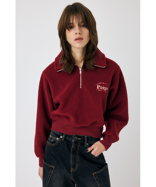 HALF ZIP BOA プルオーバー