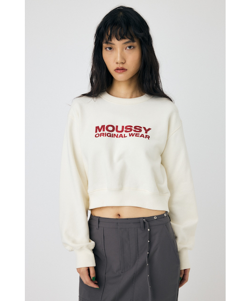 RHINESTONE MOUSSY プルオーバー