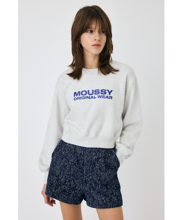 RHINESTONE MOUSSY プルオーバー