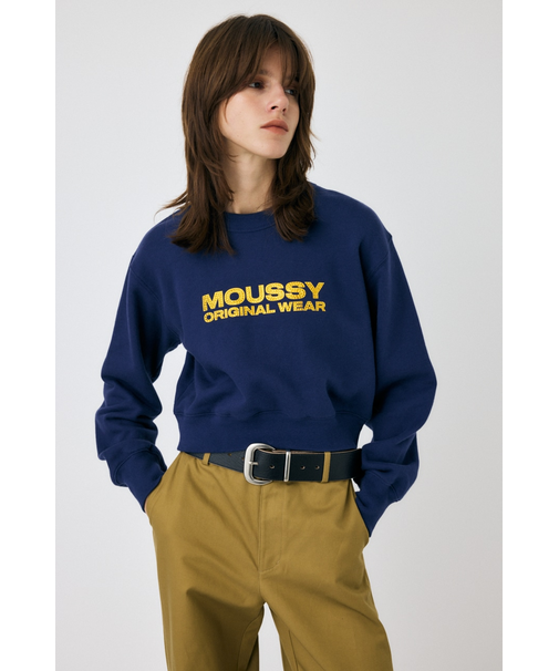 RHINESTONE MOUSSY プルオーバー
