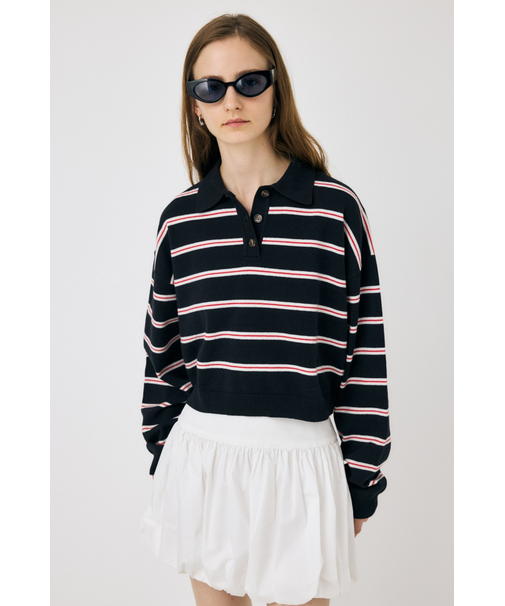 BOXY KNIT ポロ