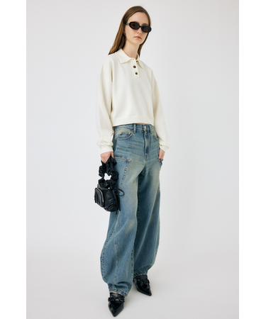 BOXY KNIT ポロ
