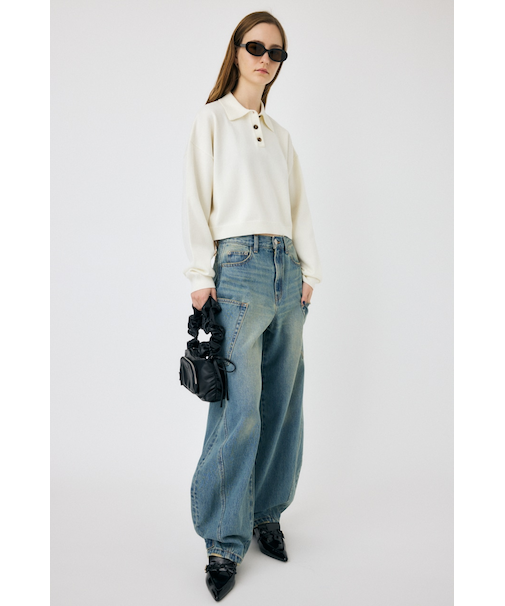 BOXY KNIT ポロ