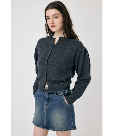BUTTON UP ニットカーディガン