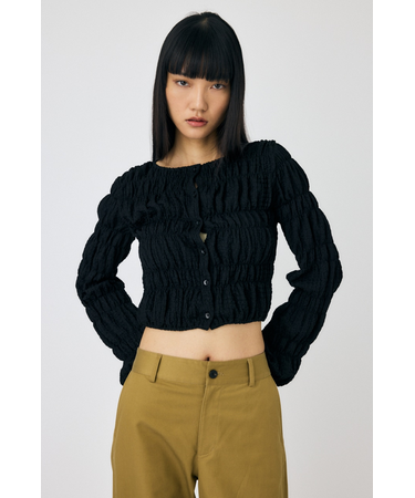 SHIRRING カーディガン