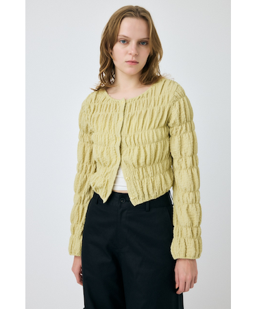 SHIRRING カーディガン