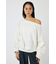 OFF SHOULDER スウェット