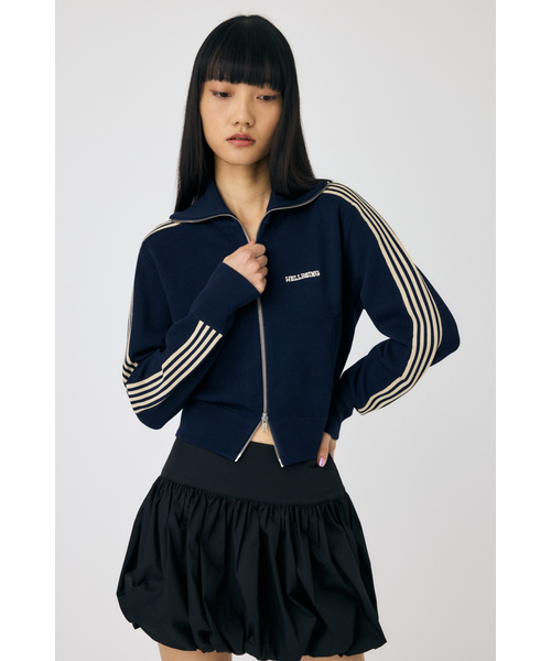 KNIT トラックジャケット｜マウジーの通販｜&mall（アンドモール