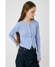 PICOT EYELET ニットアンサンブル