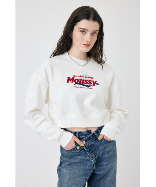 MOUSSY PRODUCT ロゴプルオーバー
