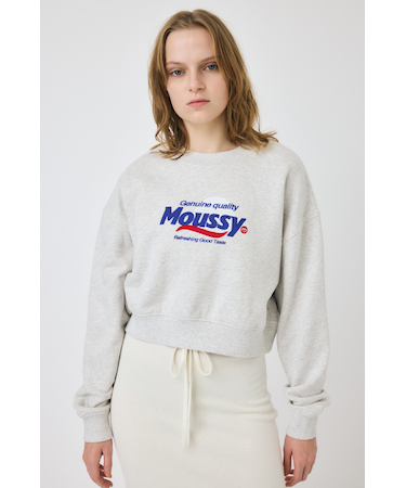 MOUSSY PRODUCT ロゴプルオーバー