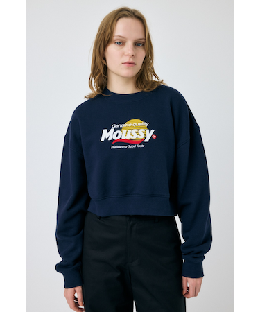 MOUSSY PRODUCT ロゴプルオーバー